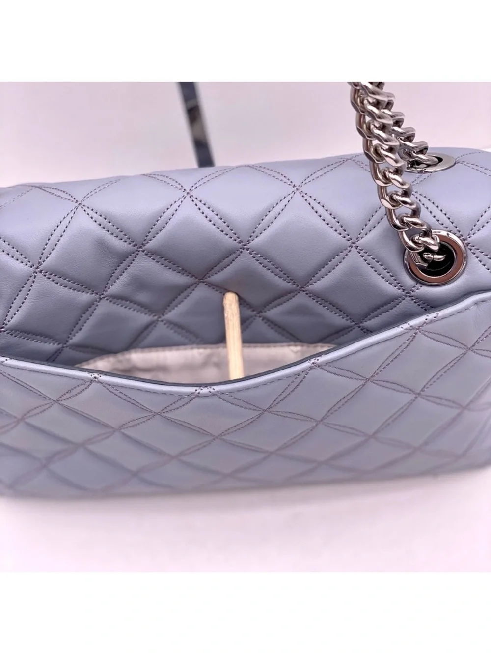 kate spade Natalia Medium Quilted Chain Shoulder Bag with Matching Wallet